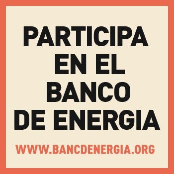 Apunta't i participa amb el banc d'energia