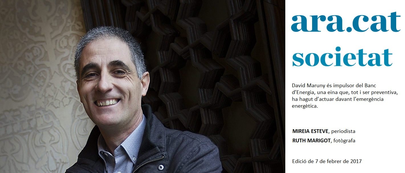David Maruny: “Al campo energético le faltaba incorporar el vector social” – Ara